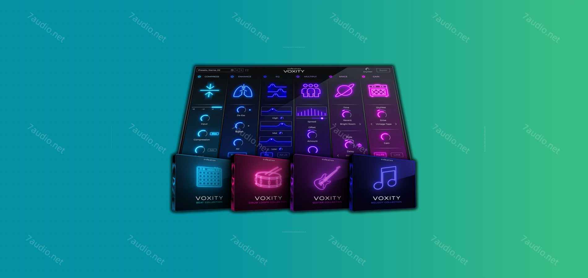 旋律Loop采样套装 Cymatics VOXITY BONUSES WAV MIDI-7audio