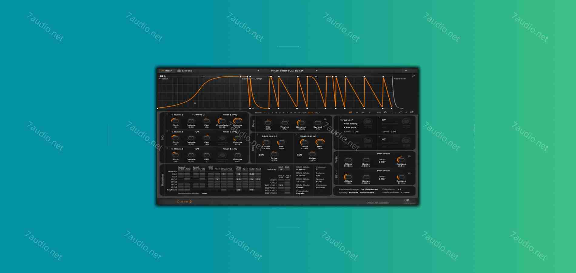 曲线合成器 CableGuys Curve v2.6.3 CE WIN-7audio