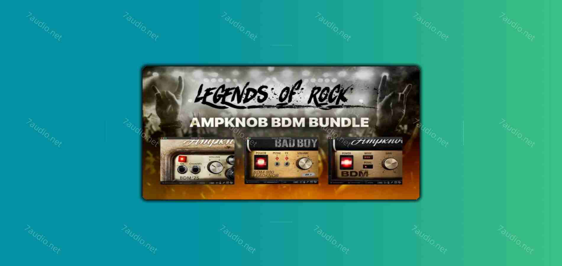 模拟放大器套装 Bogren Digital AmpKnob BDM Bundle v2025.5 TC WIN-7audio