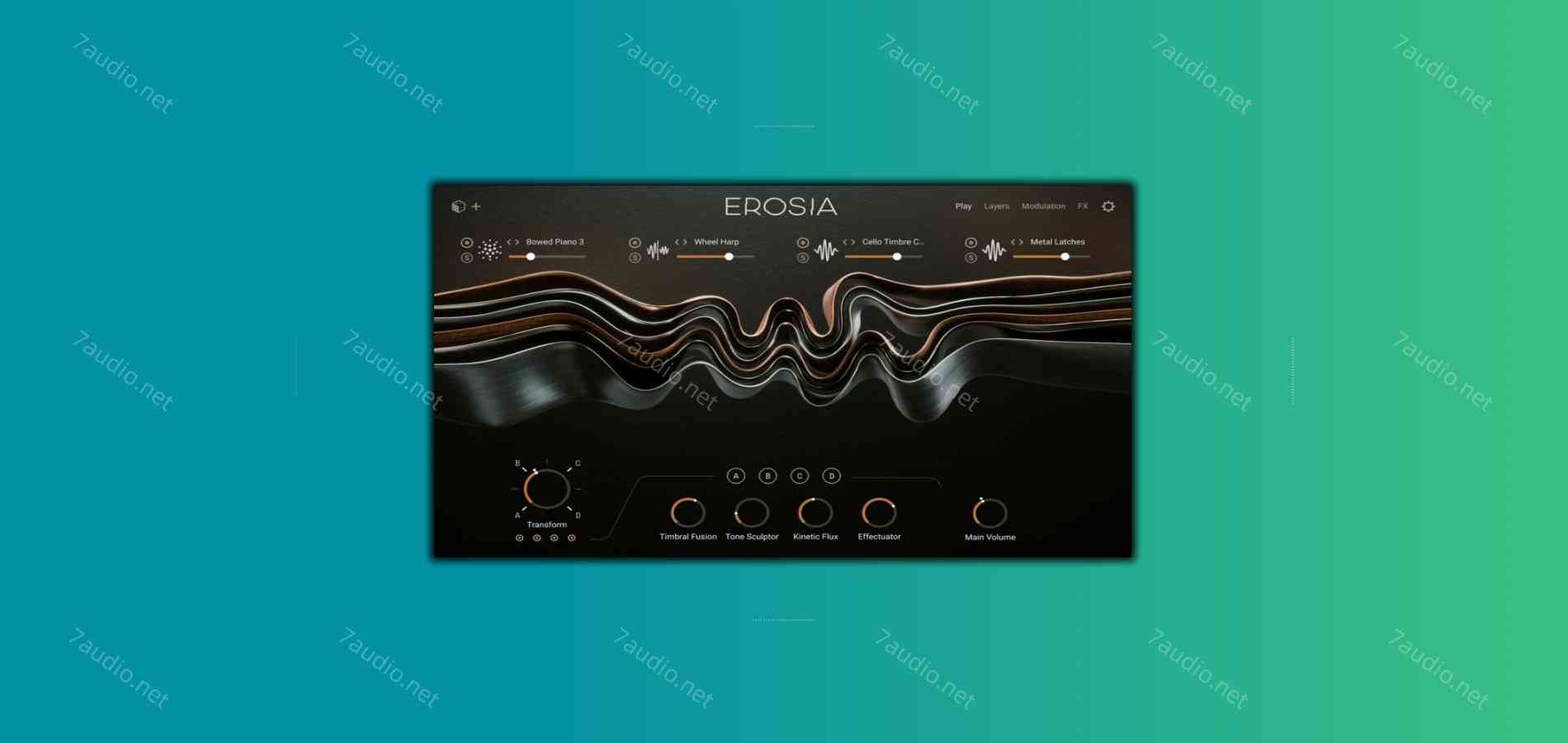 电影弦乐氛围音源 Erosia KONTAKT-7audio
