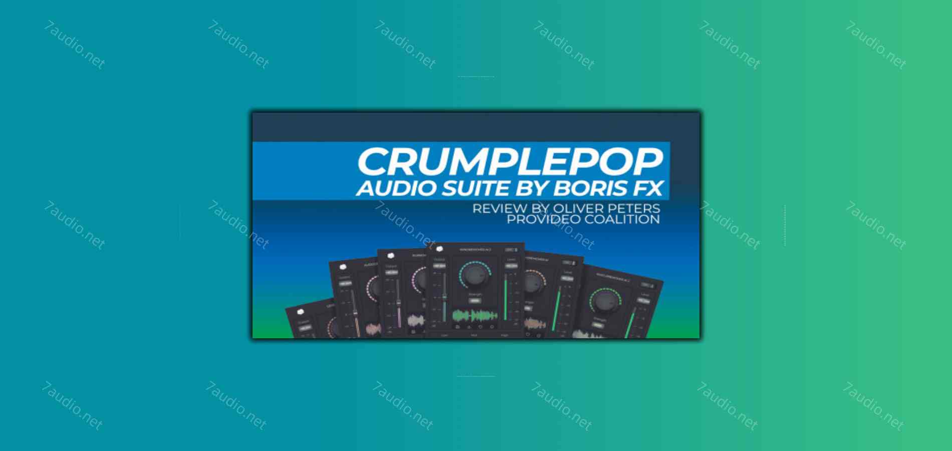 音频修复插件套装 Boris FX CrumplePop Pro v2025.05 WIN-7audio