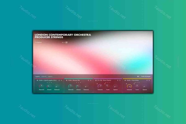 伦敦现代弦乐音源 LCO Producer Strings KONTAKT-7audio