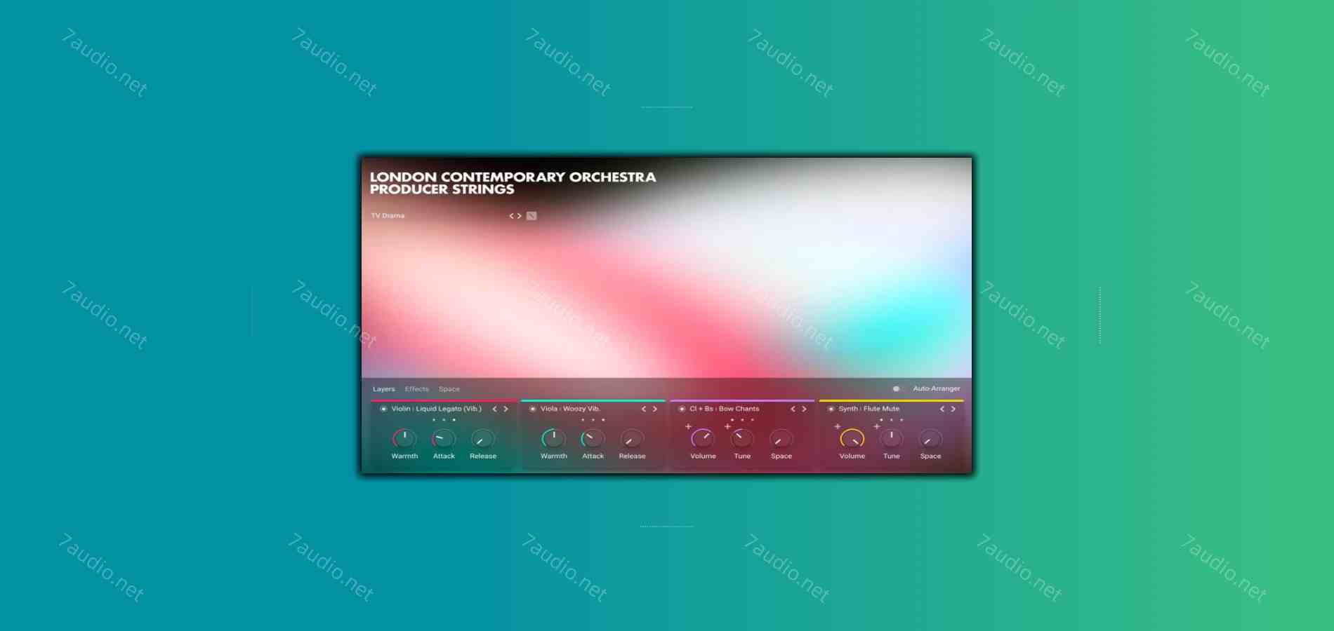 伦敦现代弦乐音源 LCO Producer Strings KONTAKT-7audio