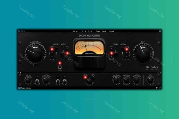 光学压缩器 Plugin Alliance Shadow Hills OptoMax v1.0.0 MORiA MacOS-7audio