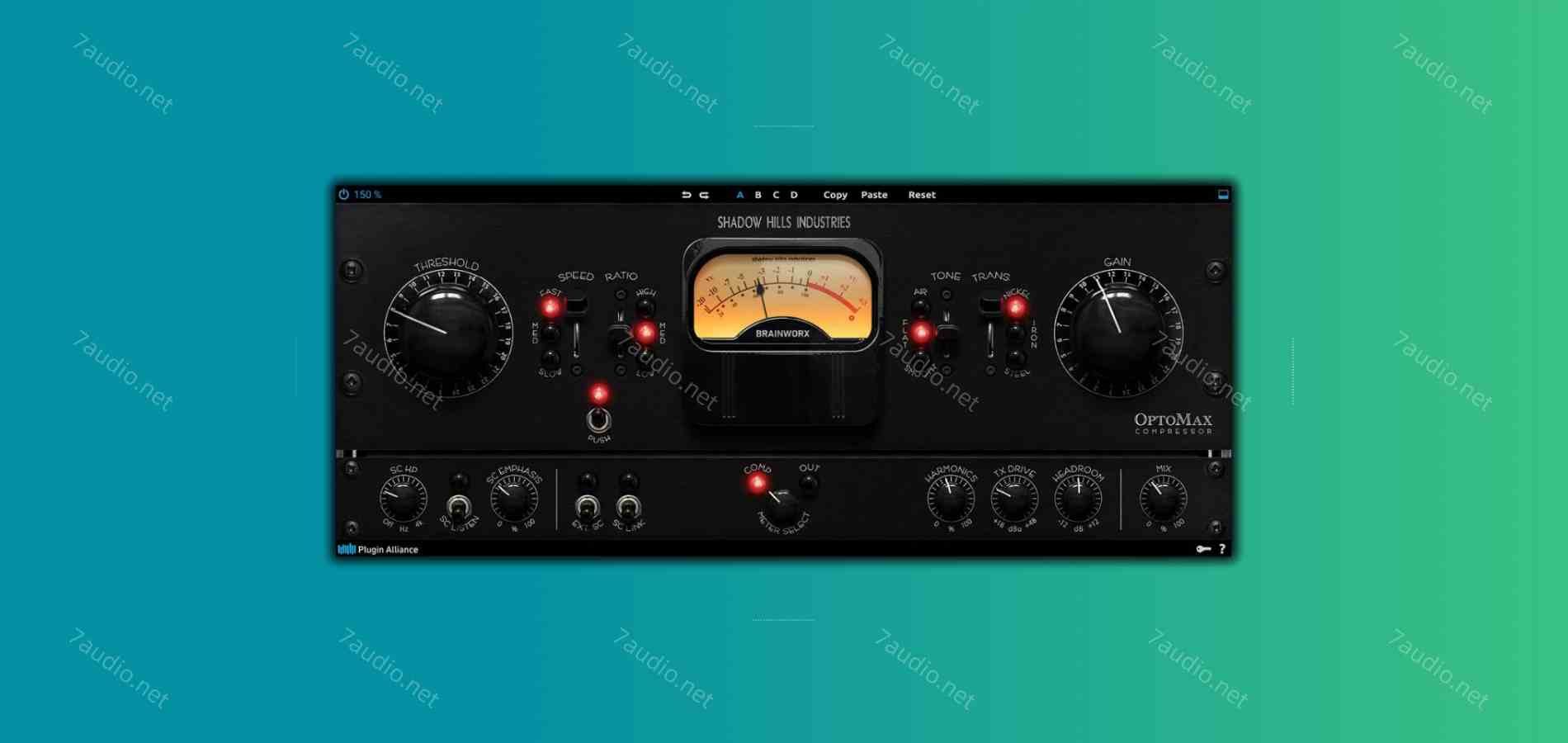 光学压缩器 Plugin Alliance Shadow Hills OptoMax v1.0.0 MORiA MacOS-7audio
