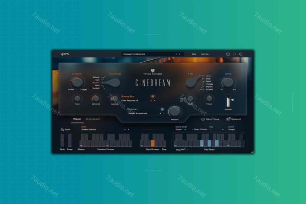 电影氛围吉他音源 uJAM Virtual Guitarist CINEDREAM v1.0.0 WIN&MAC-7audio