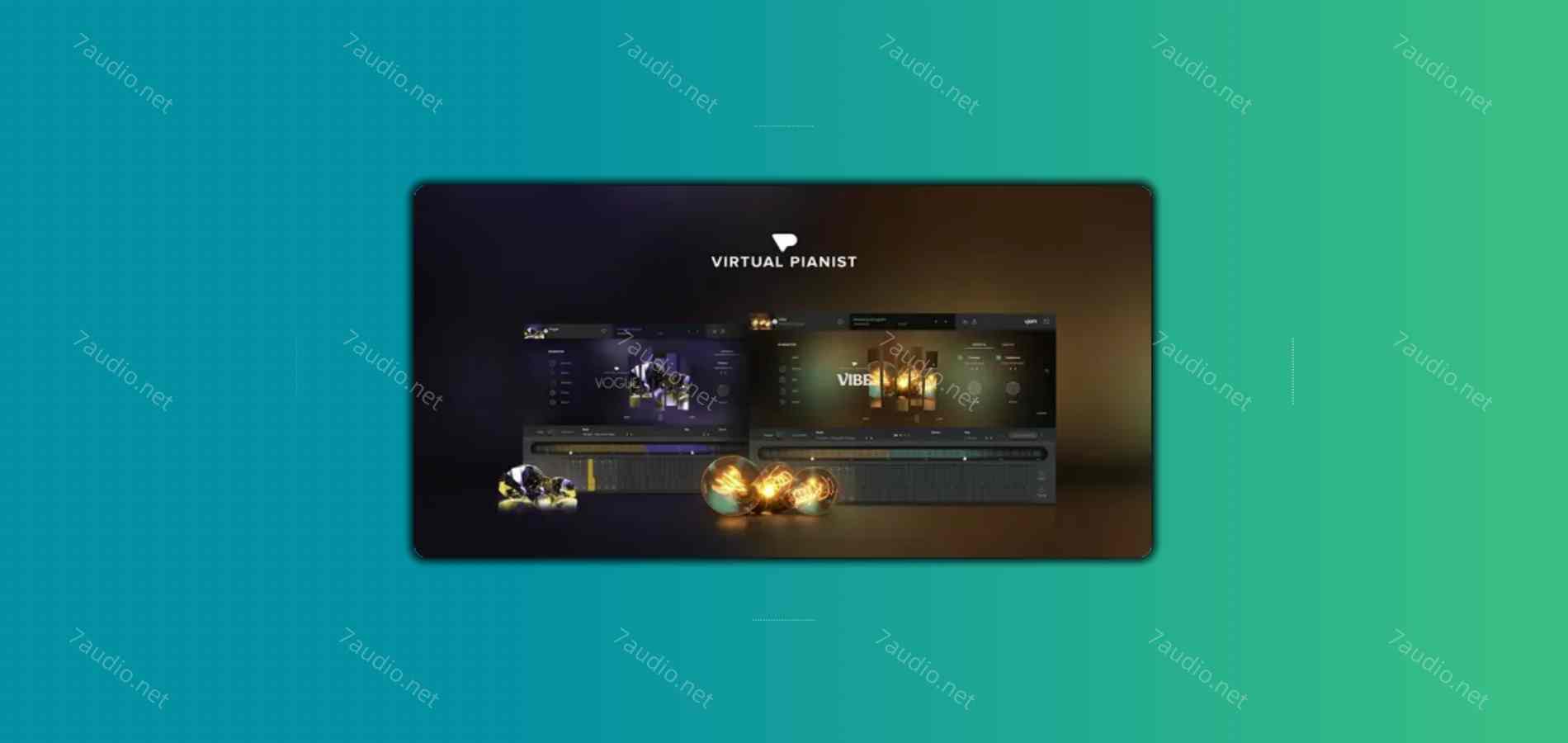 虚拟钢琴音源套装 UJAM Virtual Pianist v1.4.0 R2R WIN-7audio