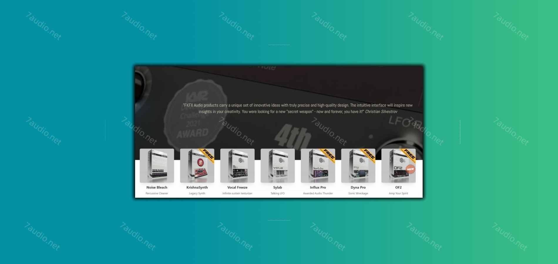 7个效果合成插件合集 FKFX Plugins Bundle v2025.11 R2R WIN-7audio
