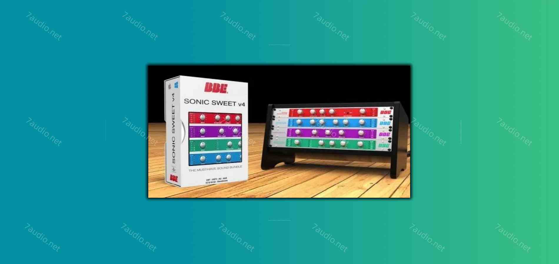 人声乐器激励插件 BBE Sound Sonic Sweet v4.7.1 WIN&MAC-7audio