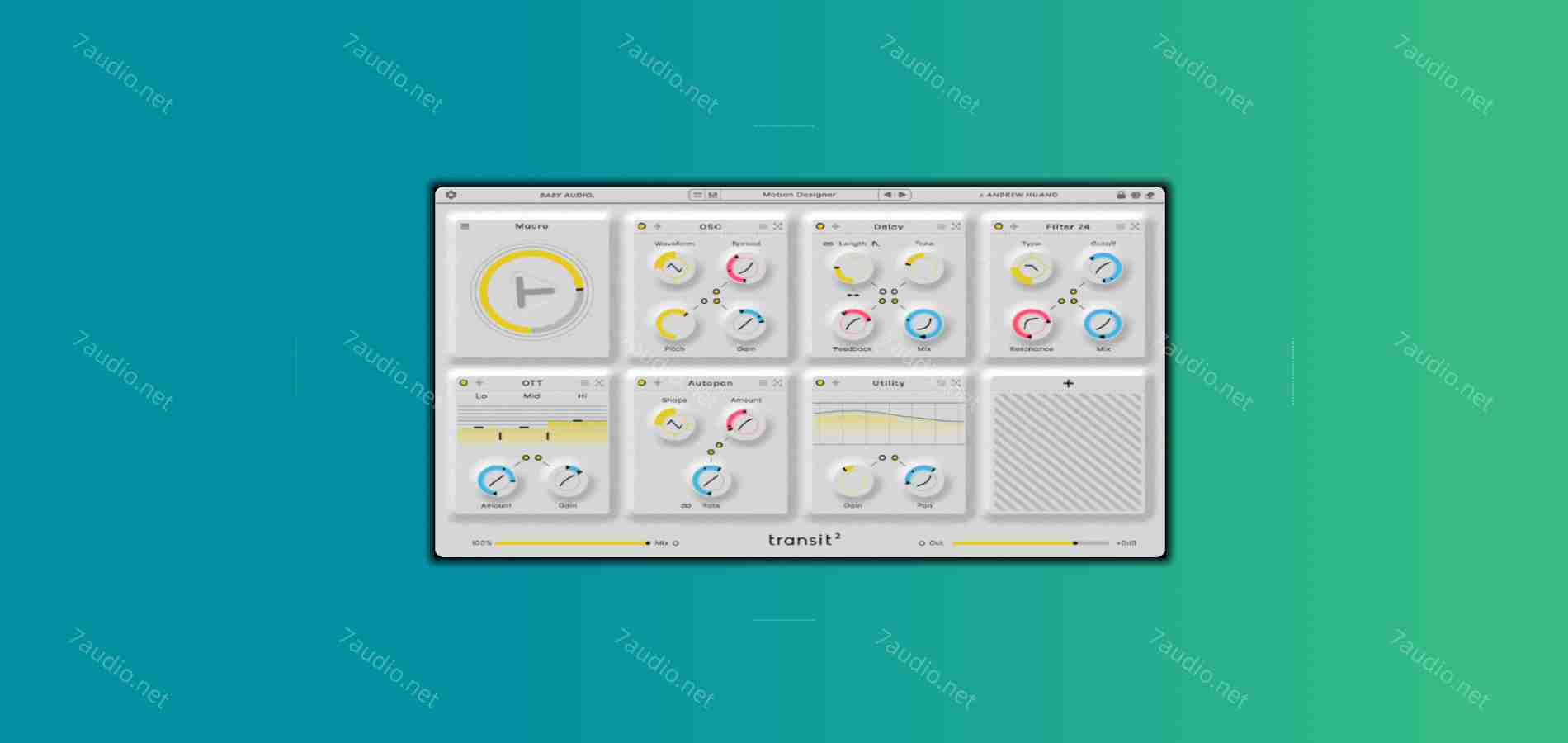 动态效果插件 Baby Audio Transit 2 v2.2.0 TCD WIN-7audio