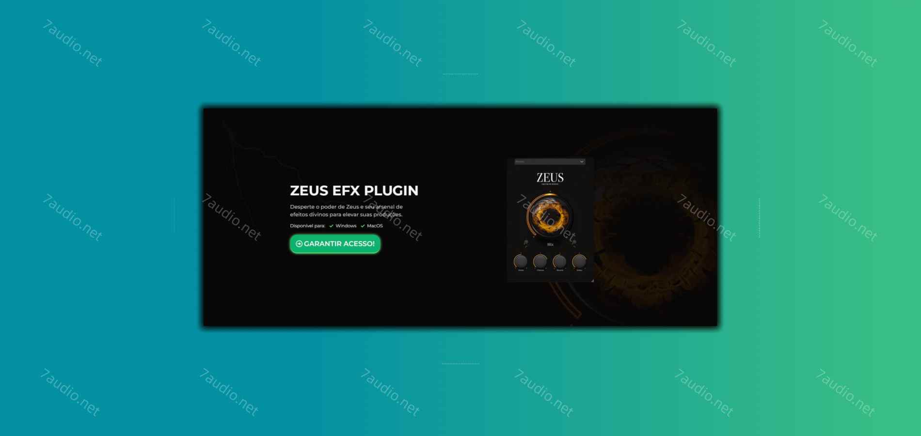 特效处理插件 ZEUS EFX Plugin v1.0.0 WIN&MAC-7audio