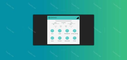 磁带延迟效果器插件 SoundGhost Ekko v1.0.2 WIN&MAC-7audio