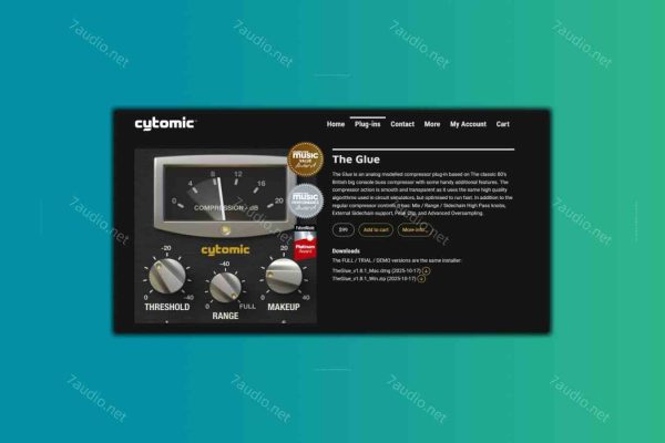 综合效果套装 Cytomic Plugins Bundle v2025.10 TCD WIN-7audio