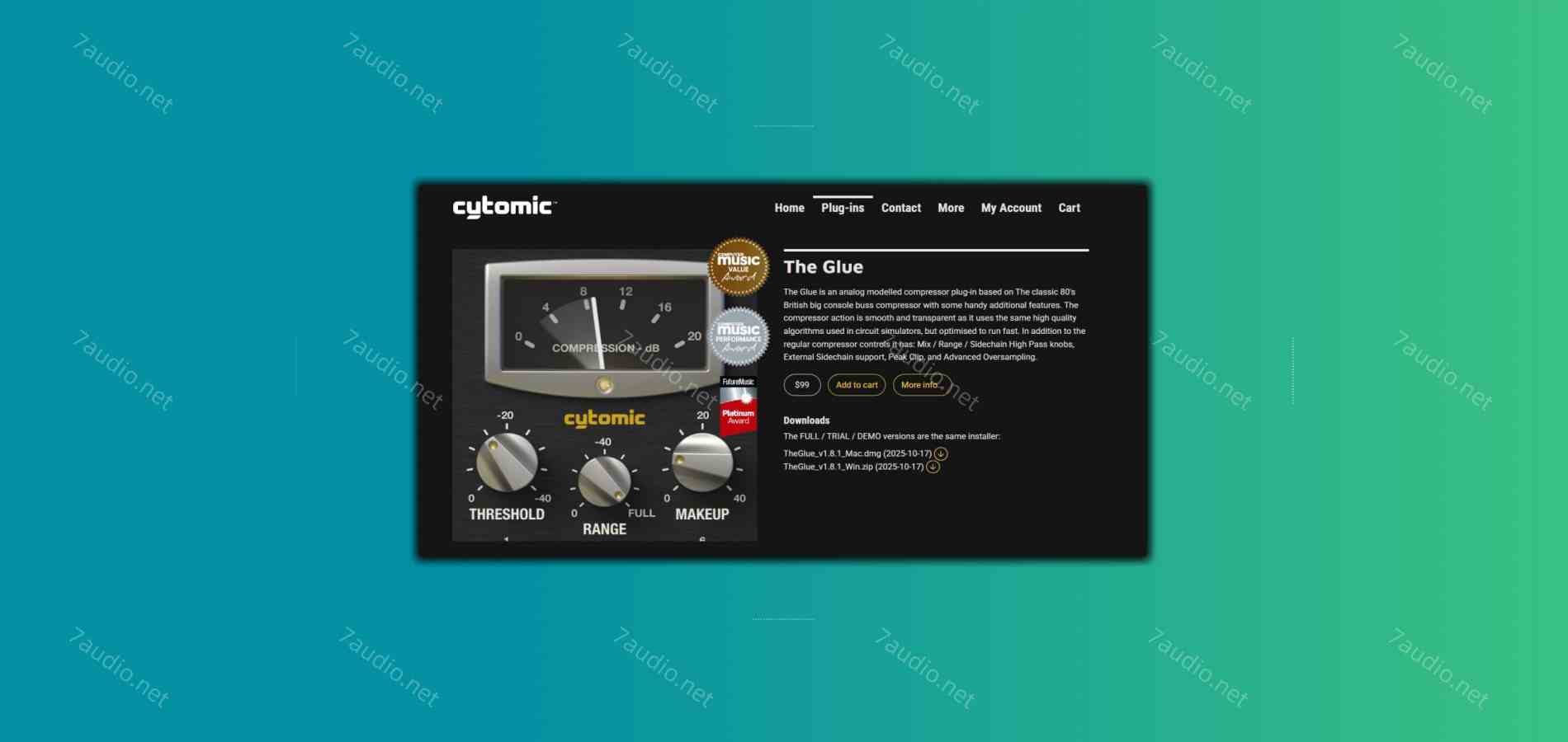 综合效果套装 Cytomic Plugins Bundle v2025.10 TCD WIN-7audio