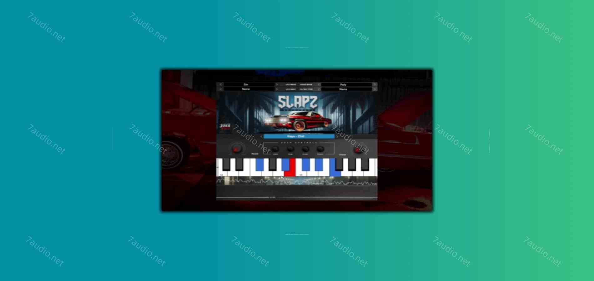 西海岸风格音源 Diamond Loopz Slapz VST v1.0 WIN&MAC-7audio