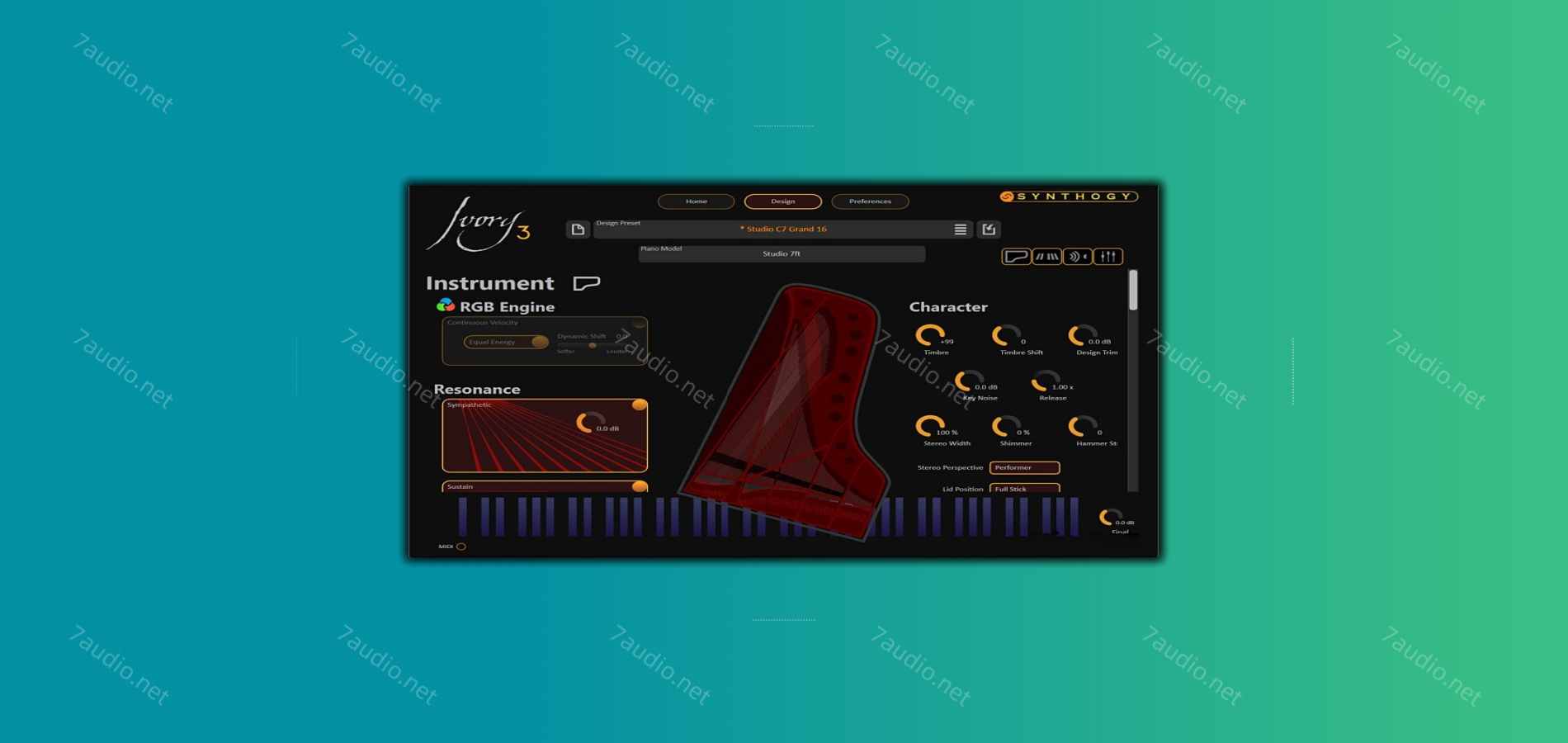 象牙钢琴音源3代 Synthogy Ivory 3 Library v3.0.8 R2R WIN-7audio