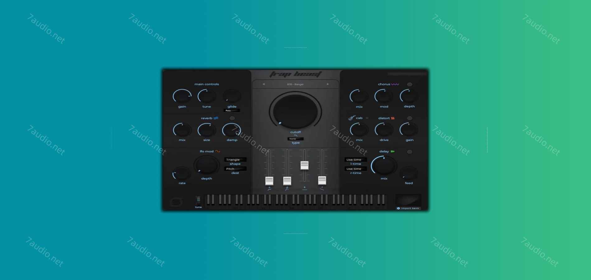 陷阱猛兽音源 Studio Trap Trap Beast WIN&MAC-7audio