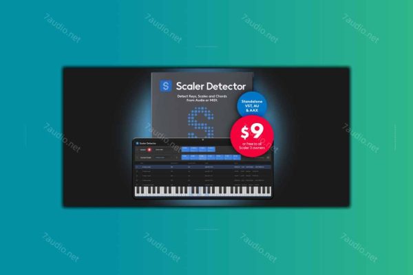 音阶调性和弦检测器 Scaler Music Scaler Detector v1.0.0 WIN&MAC-7audio