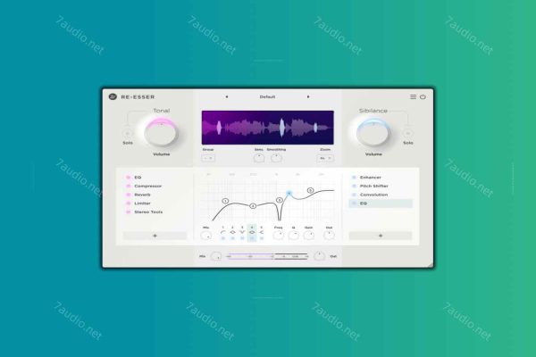 齿音消除器插件 Wavesfactory Re-Esser v1.0.1 TCD WIN-7audio