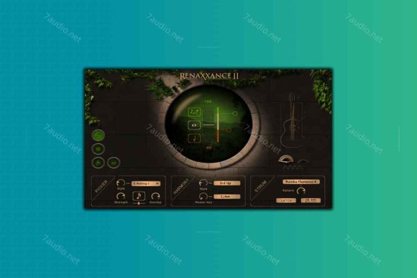 尼龙弦吉他音色 Indiginus Renaxxance II Nylon String Guitar KONTAKT-7audio