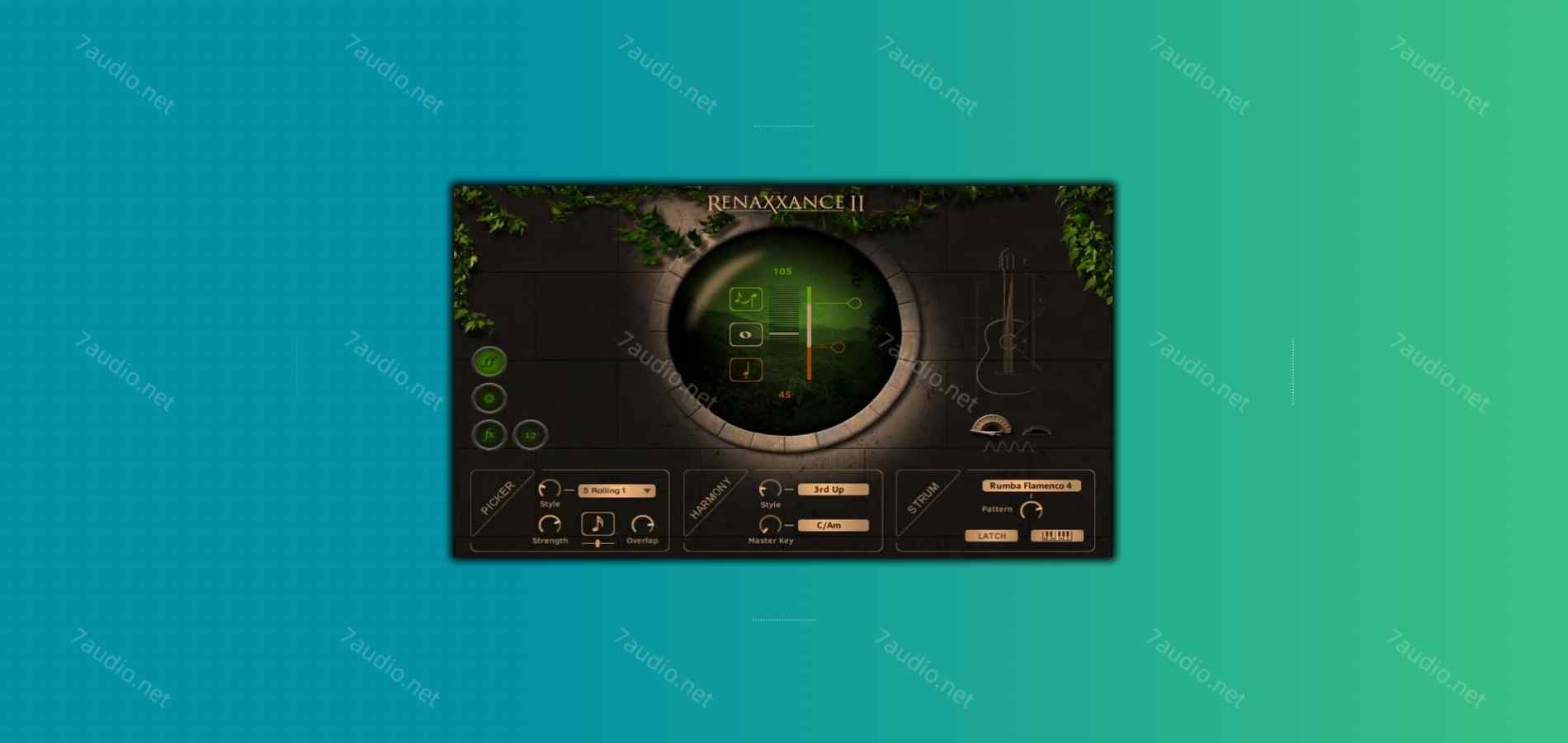 尼龙弦吉他音色 Indiginus Renaxxance II Nylon String Guitar KONTAKT-7audio