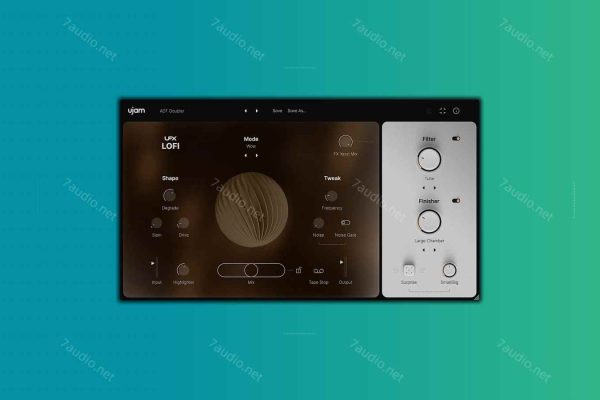 模拟复古效果器 UJAM UFX-LOFI v1.0.0 R2R WIN-7audio