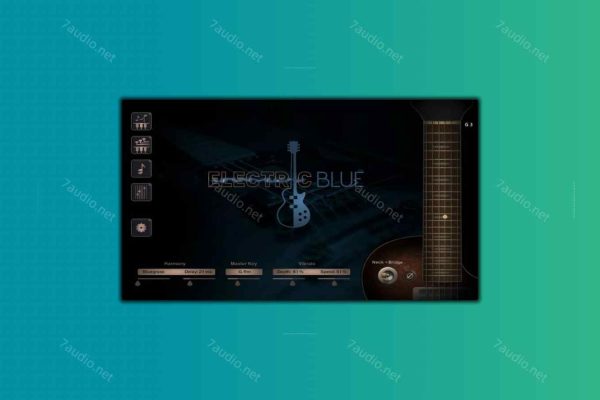 电吉他音色 Indiginus Electric Blue KONTAKT-7audio