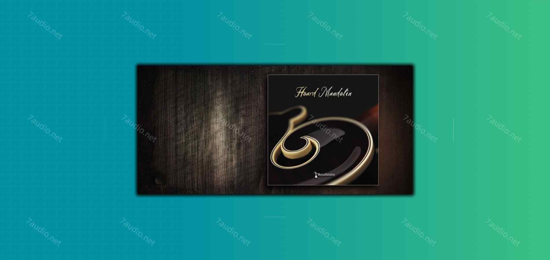 动态连奏曼陀林音源 Musical Sampling Hoard Mandolin v1.1.0 KONTAKT-7audio