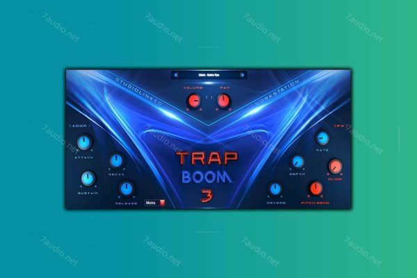 嘻哈综合音源插件 Studiolinked Trap Boom 3 WIN&MAC-7audio