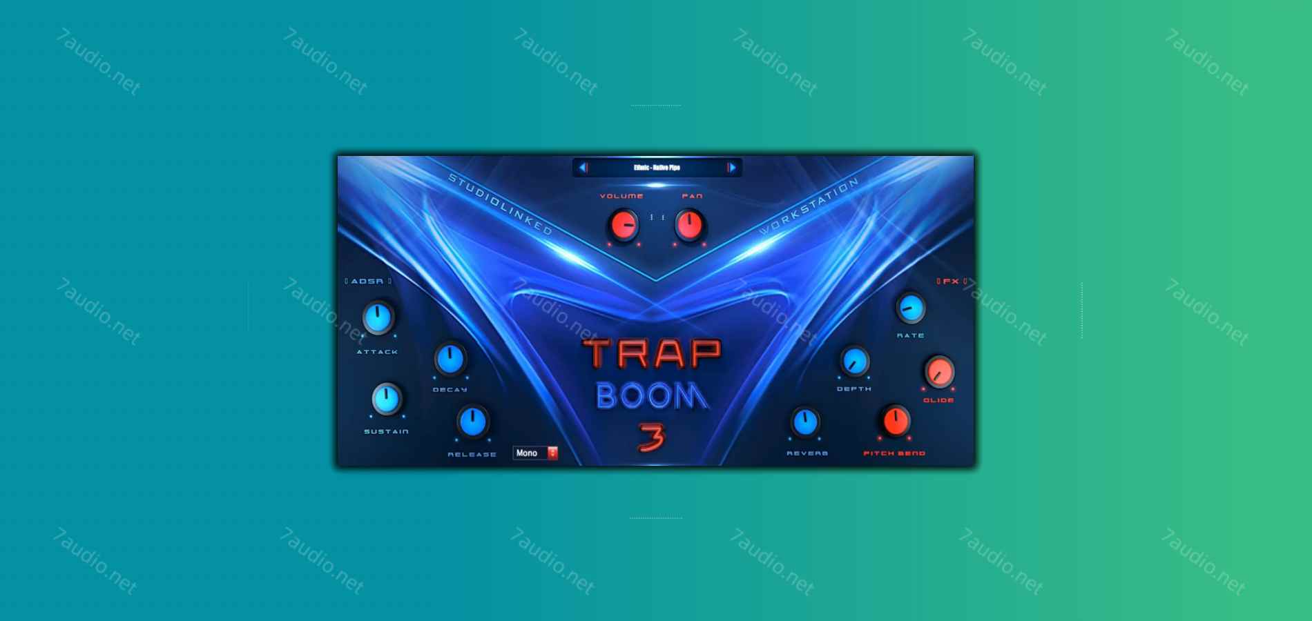 嘻哈综合音源插件 Studiolinked Trap Boom 3 WIN&MAC-7audio