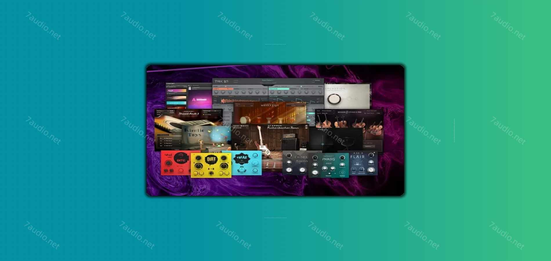 效果器套装 NI KOMPLETE FX Bundle v2026.1 WIN&MAC-7audio