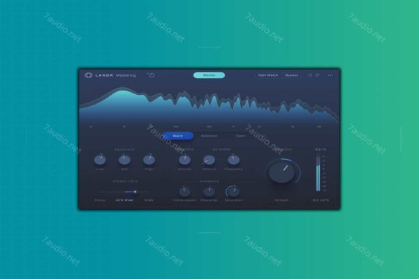 智能母带混音插件 LANDR Mastering Plugin Pro v1.1.22 R2R WIN-7audio