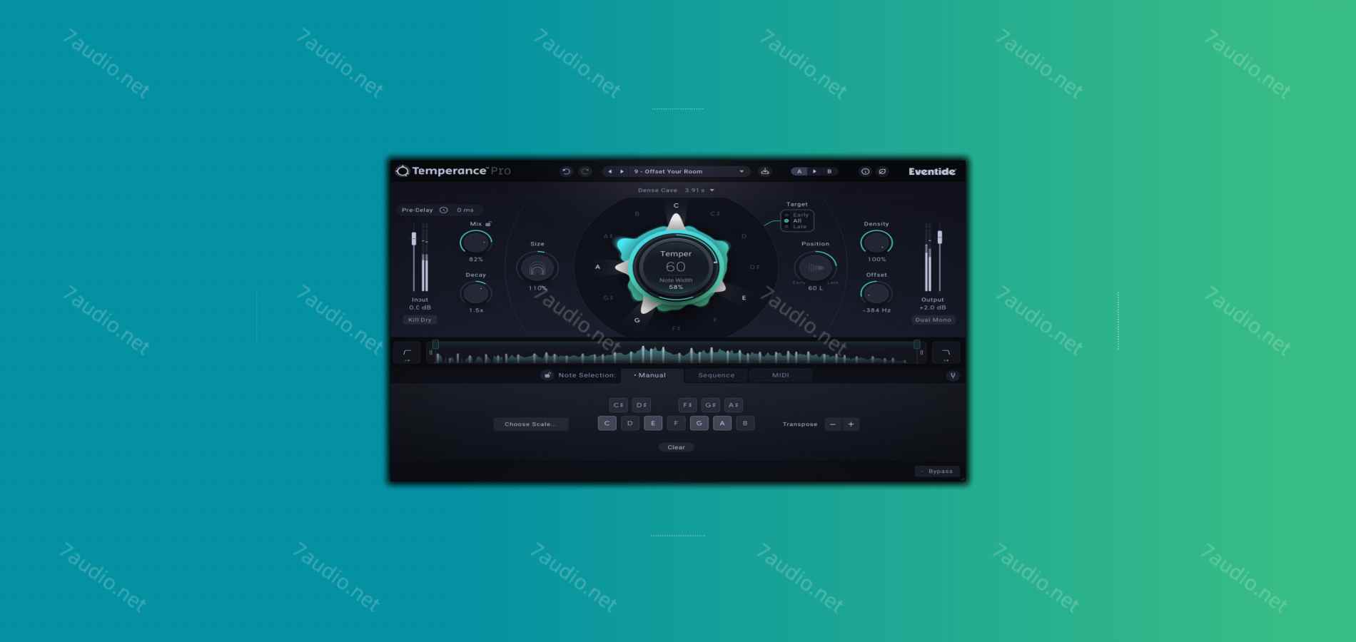 音乐型混响插件 Eventide Temperance Pro v1.0.4 R2R WIN-7audio