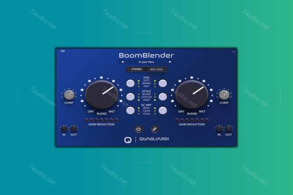 压缩器插件 Quagliardi Pro Audio BoomBlender v1.0.1 SEnki WIN-7audio