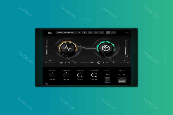 母带级极致响度插件 BeatSkillz LoudyBody v1.0.7 MOCHA WIN-7audio