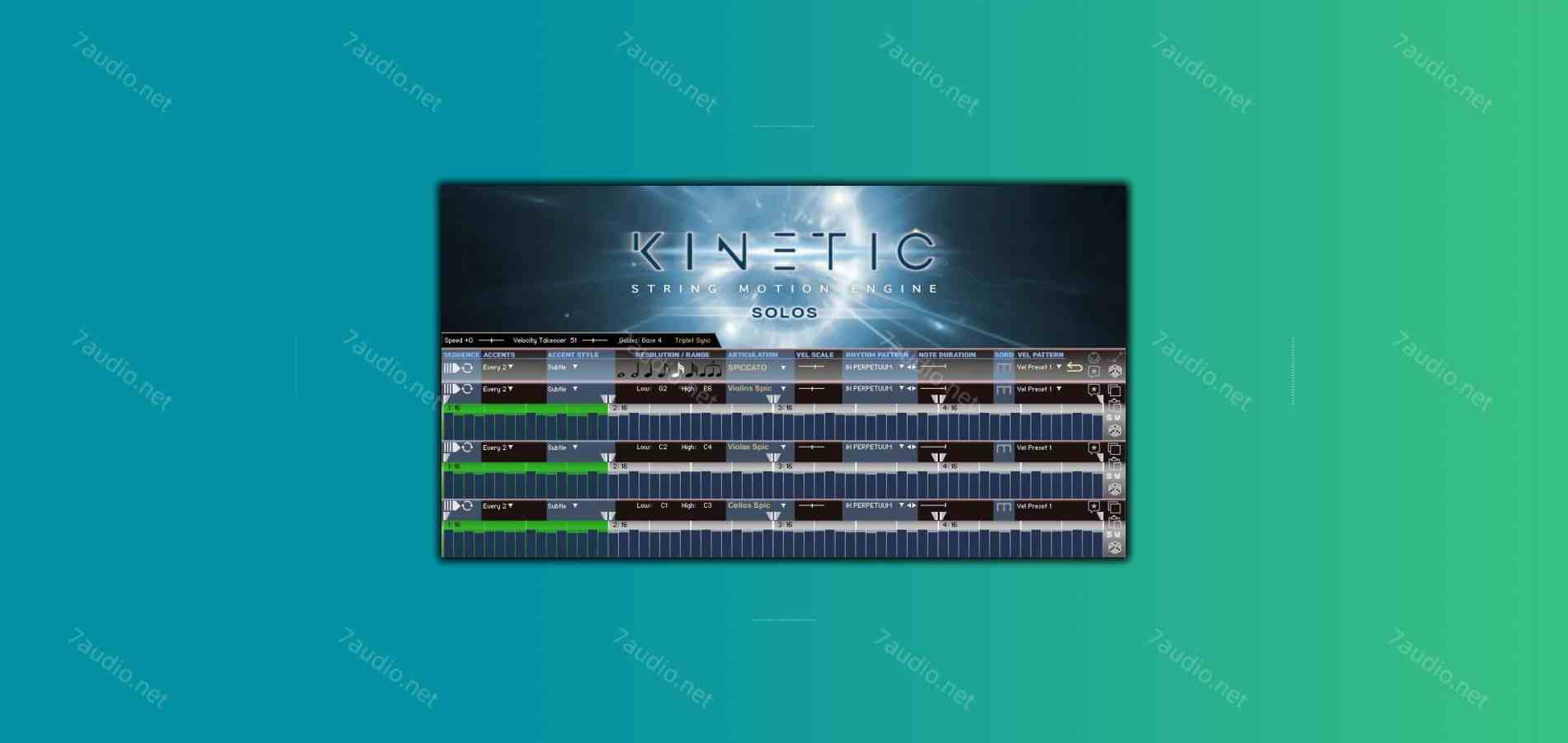 独奏弦乐音源 Kirk Hunter Studios Kinetic Solo & Chamber Strings KONTAKT-7audio