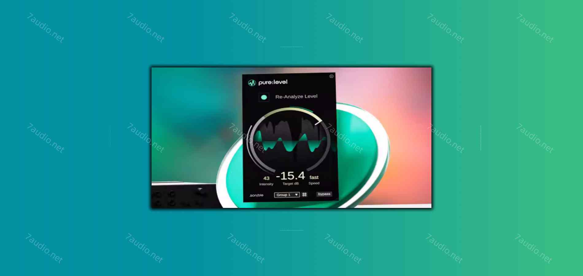 AI智能音量平衡插件 Sonible Pure Level v1.0.0 WIN&MAC-7audio