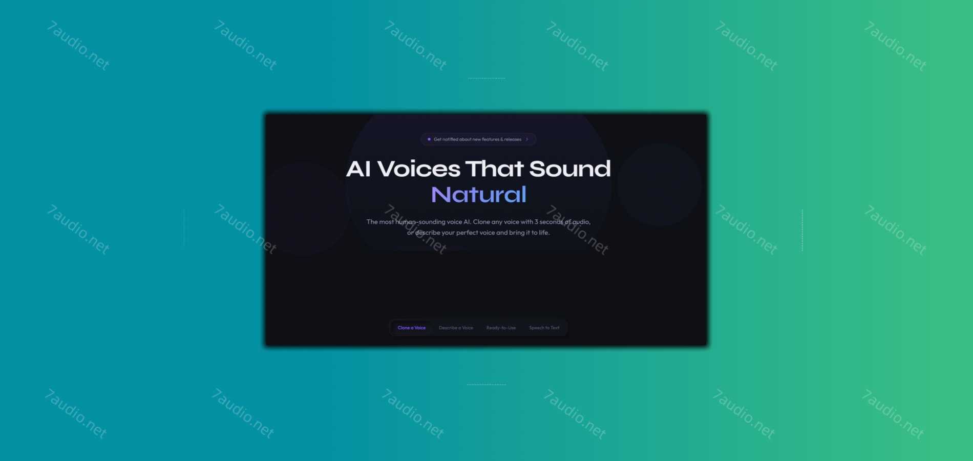 AI语音生成器 Voice Creator Pro v1.1.0 WIN-7audio