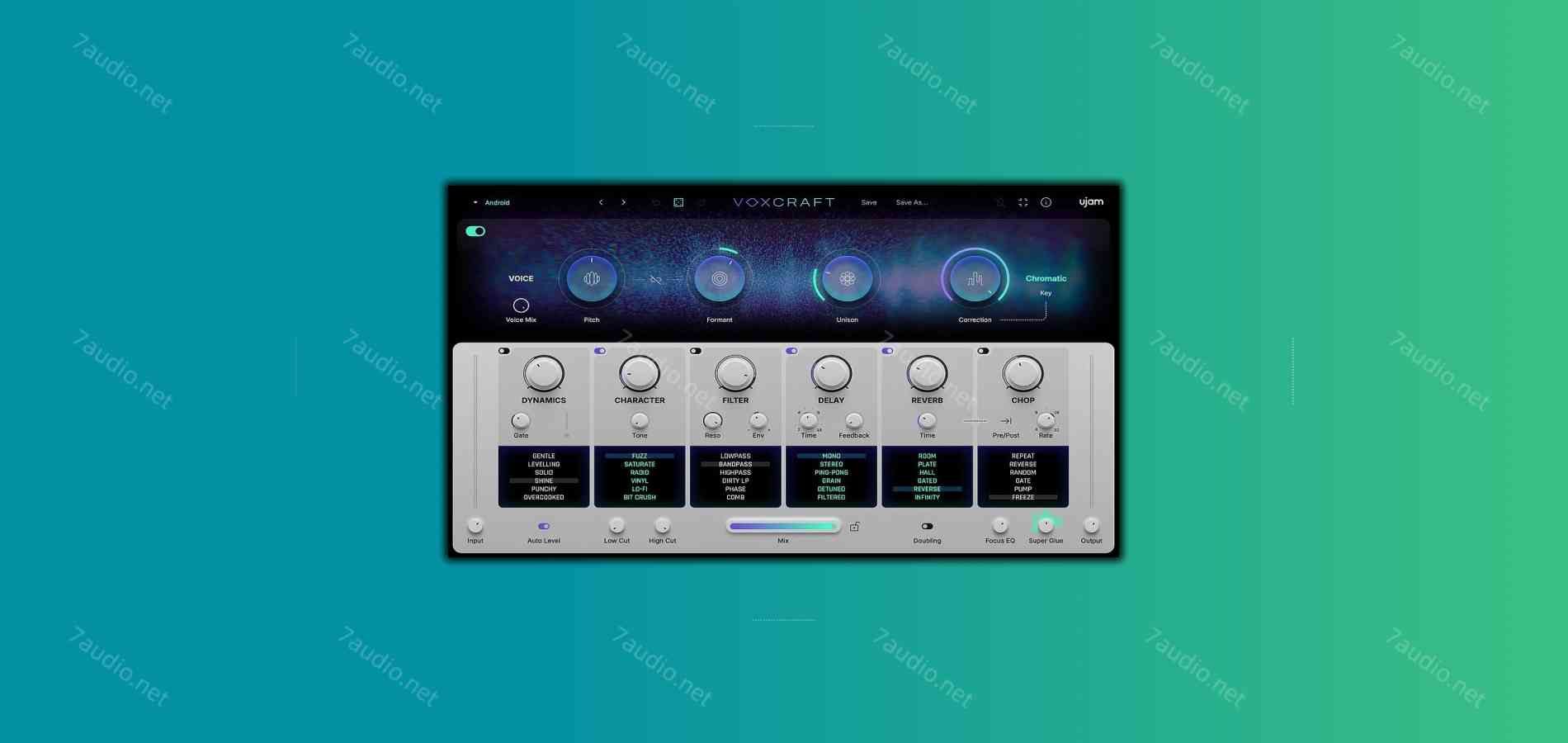 人声多效果处理器 UJAM VOXCRAFT v1.0.0 WIN&MAC-7audio