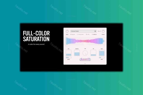 均衡饱和插件 Musik Hack SweetEQ v1.0.1 SEnki WIN-7audio