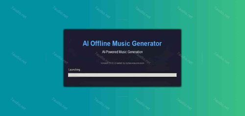 本地 AI 音乐创作工作室 AI Offline Music Generator v1.0.0 WIN-7audio