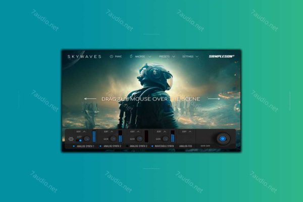 模拟电影级音景 Sampleson SkyWaves v1.0.4 MOCHA WIN-7audio