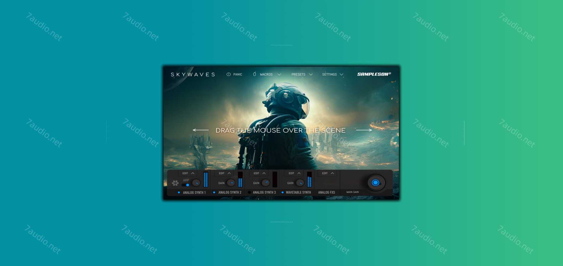 模拟电影级音景 Sampleson SkyWaves v1.0.4 MOCHA WIN-7audio