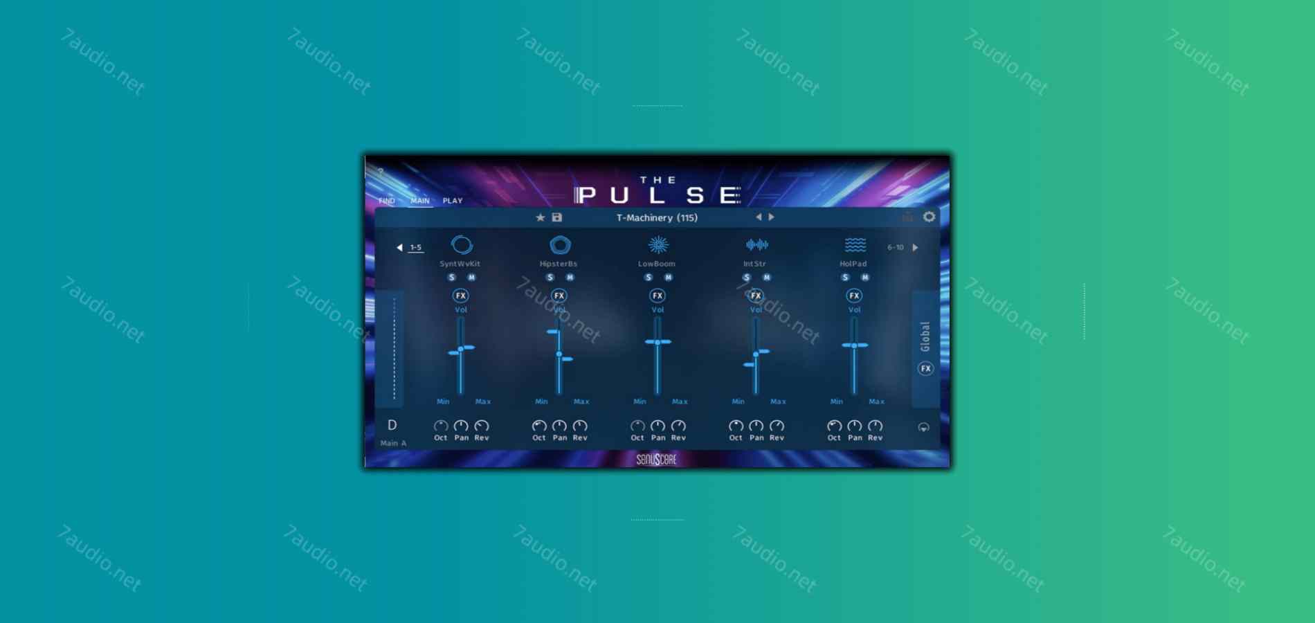 现代电子脉冲配乐音源 Sonuscore The Pulse v1.1.0 KONTAKT-7audio