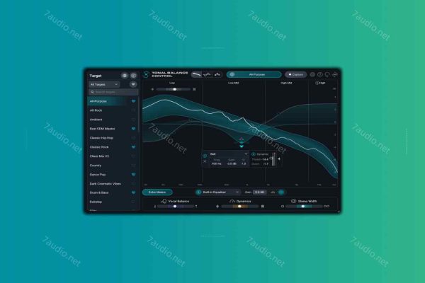 音频视觉化分析插件 iZotope Tonal Balance Control 3 v3.0.0 WIN&MAC-7audio