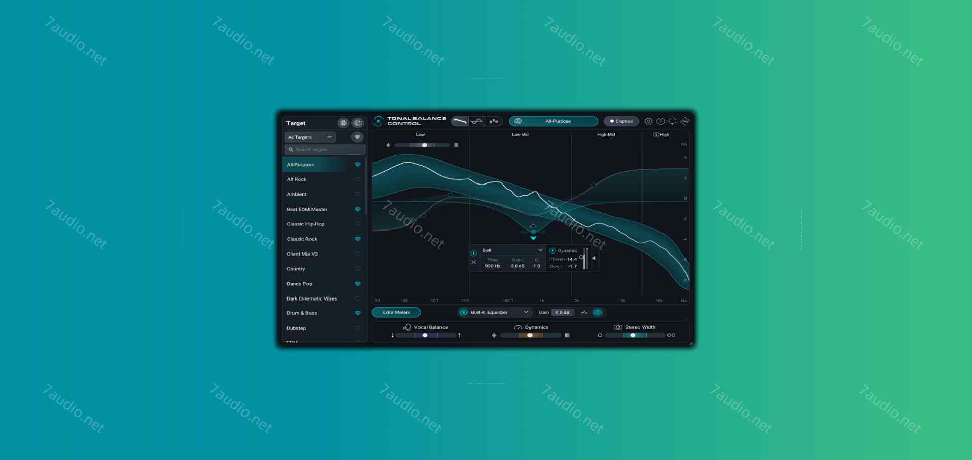 音频视觉化分析插件 iZotope Tonal Balance Control 3 v3.0.0 WIN&MAC-7audio