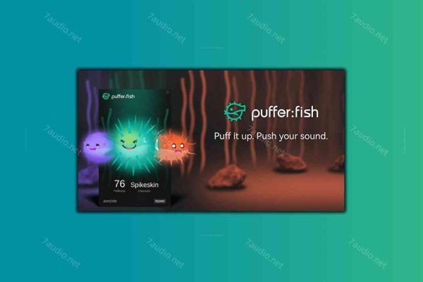 饱和效果器 Sonible Puffer Fish v1.0.1 R2R WIN-7audio