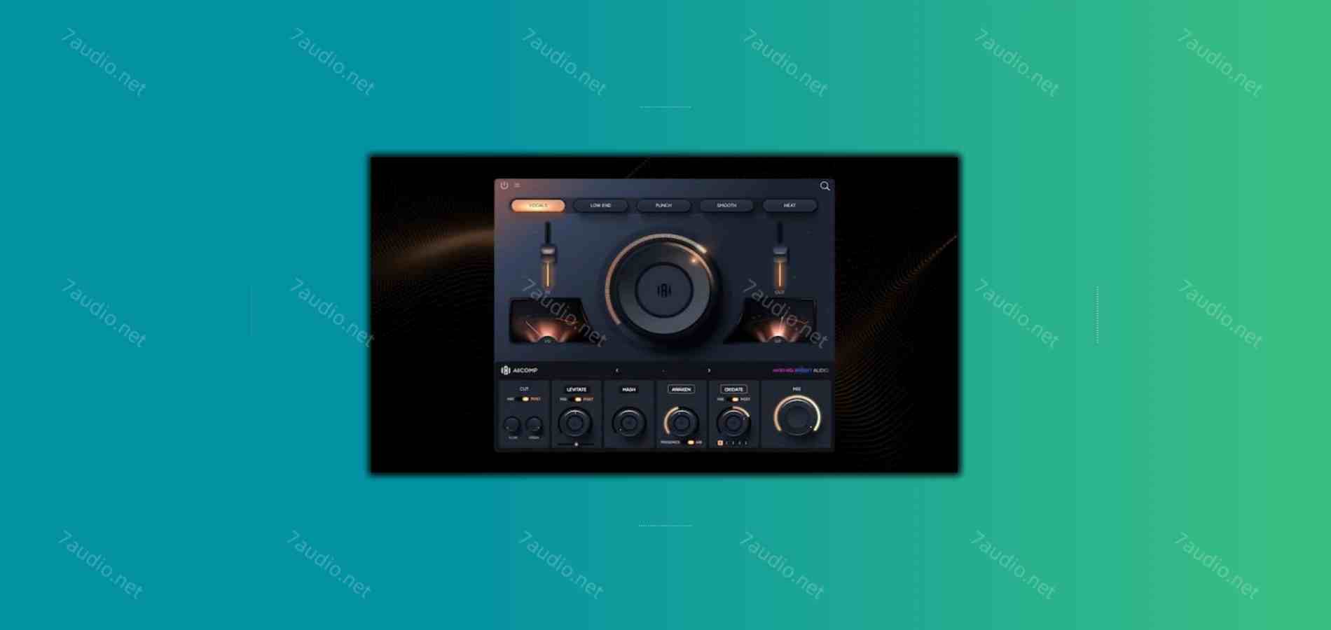 一体化压缩器 Mixing Night Audio ALLCOMP v1.5.0 MOCHA WIN-7audio