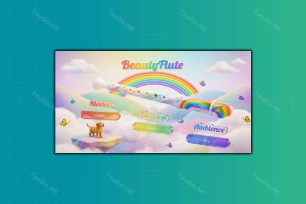 长笛音色 UJAM BEAUTIFLUTE Pro v1.0.1 R2R WIN-7audio