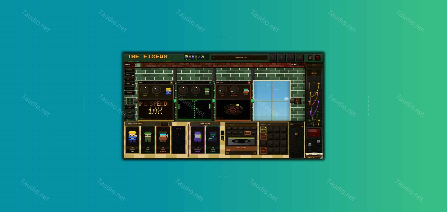 模拟磁带仿真插件 Nico Baran The Fixers v1.0.0 WIN&MAC-7audio